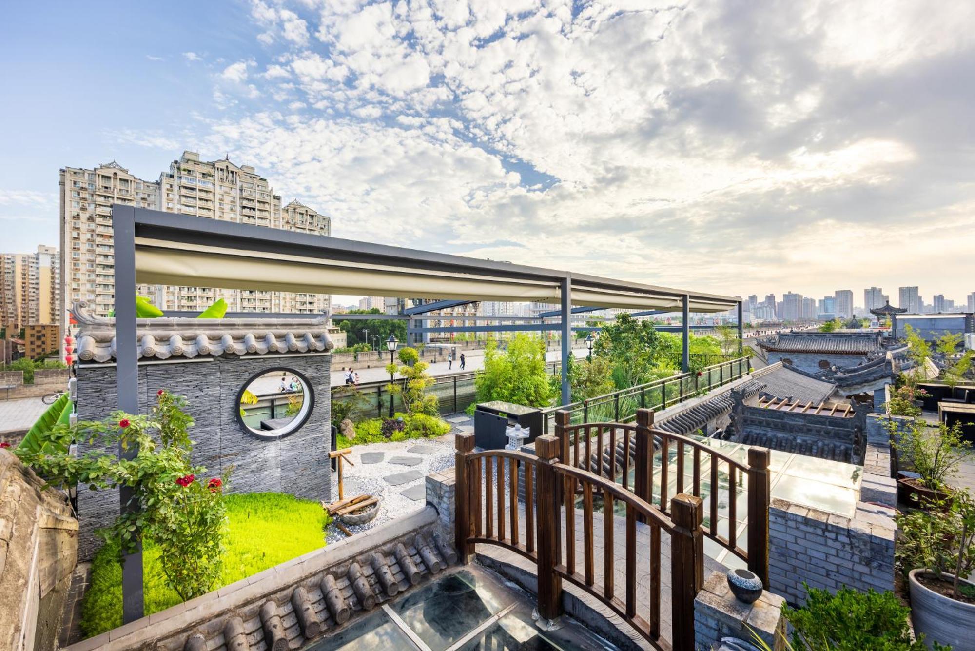 Honglu Garden Hotel Xi'An Bell And Drum Tower Huimin Street Store Kültér fotó